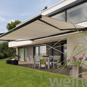 Terrassenmarkise, Balkonmarkise weiß