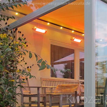 Terrassenheizung - Heizstrahler » Infrarotstrahler: Wärmewirkung auch sofort spürbar