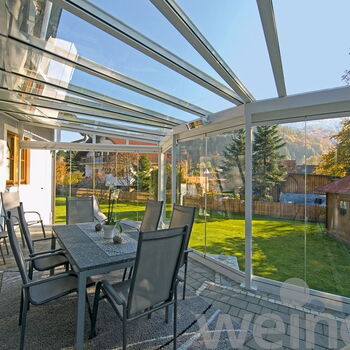 weinor Glasoase® – lichtdurchflutete Eleganz,  Transparente Verglasung