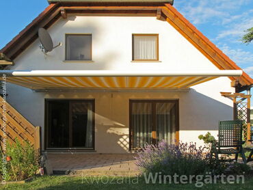 Terrassenmarkise von Kwozalla - Beispiel aus unseren Referenzen