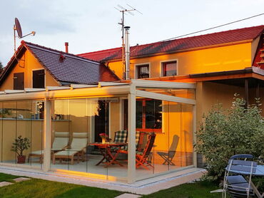 Terrassendach 2 aus Alu und Glas vom Spezialisten KWOZALLA Wintergärten in Sachsen