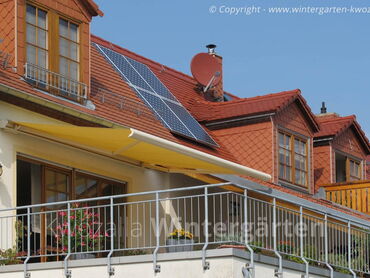 Balkonmarkise nach Maß, elektrisch