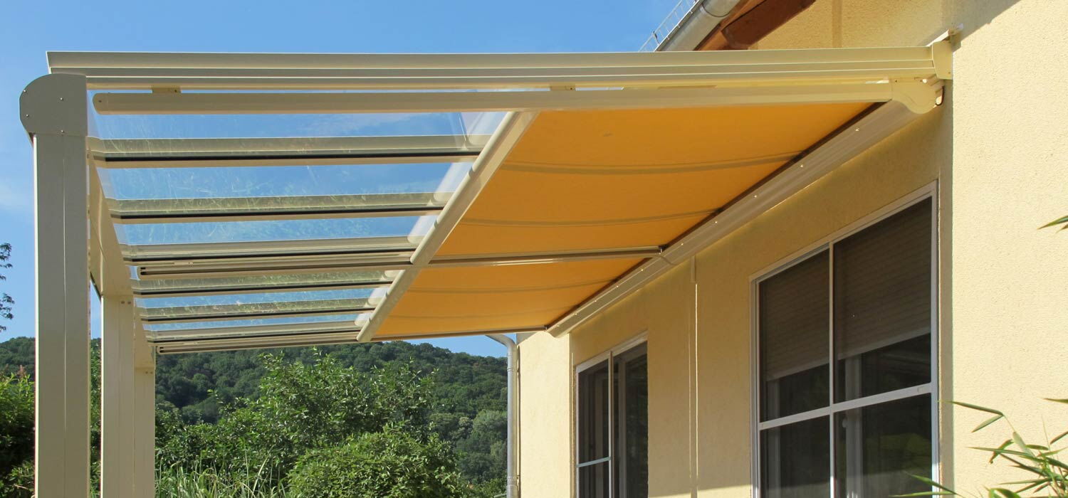 Sonnenschutz durch Markisen