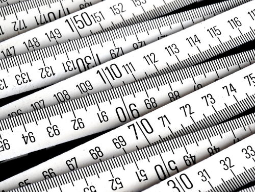 Aufmaß vor Ort - Terrassenüberdachung